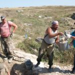 Астраханские поисковики в экспедиции в Аджимушкайских каменоломнях